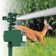 Bell + Howell Solar Water Sprayer Animal Repeller  -   